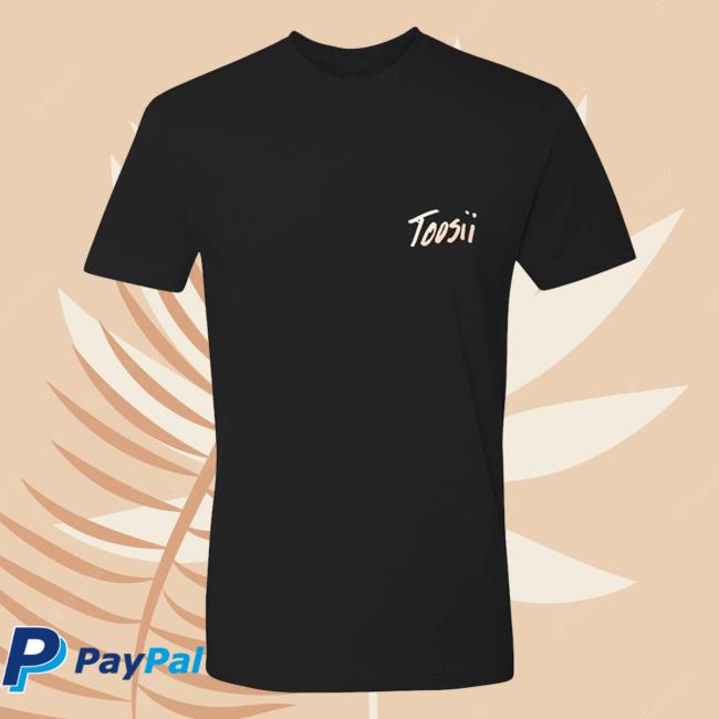 Official Toosii Merch Store Toosii Thank You For Believing Black Tee Toosii Apparel Clothing Shop Toosii2x