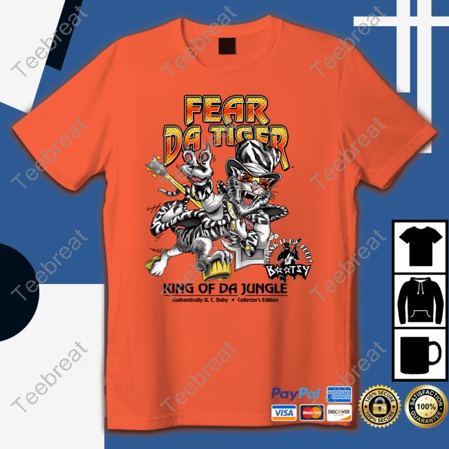 Fear Da Tiger Hoodie Drew Amman