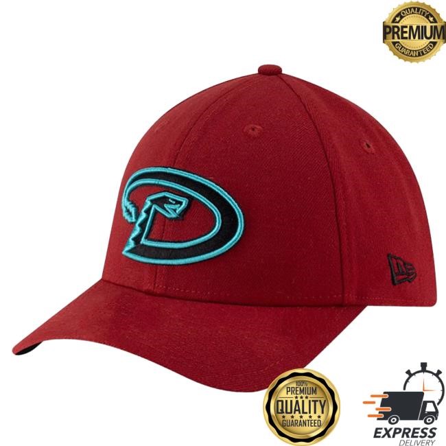 New Era Arizona Diamondbacks Jr Replica Flex Hat MLB Baseball MLB New Era Arizona Diamondbacks Red Jr 39THIRTY Cap Rally House