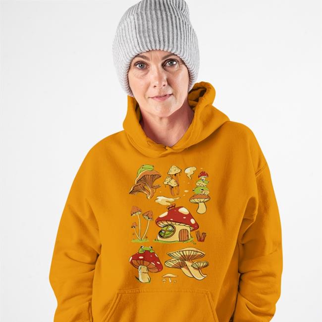 Boomerna Mushroom Tee Shirt Black Boomerna Merch Boomerna Mushroom Shirt