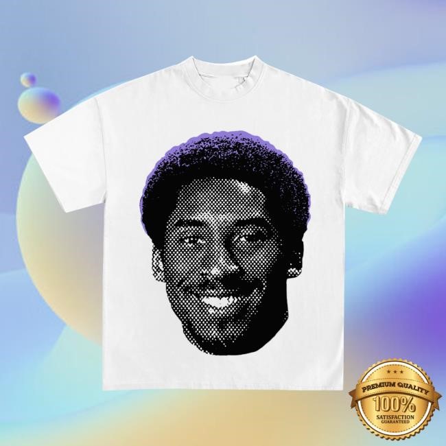 Icy Shop Merch Kobe Bryant Afro Graphic Shirt New