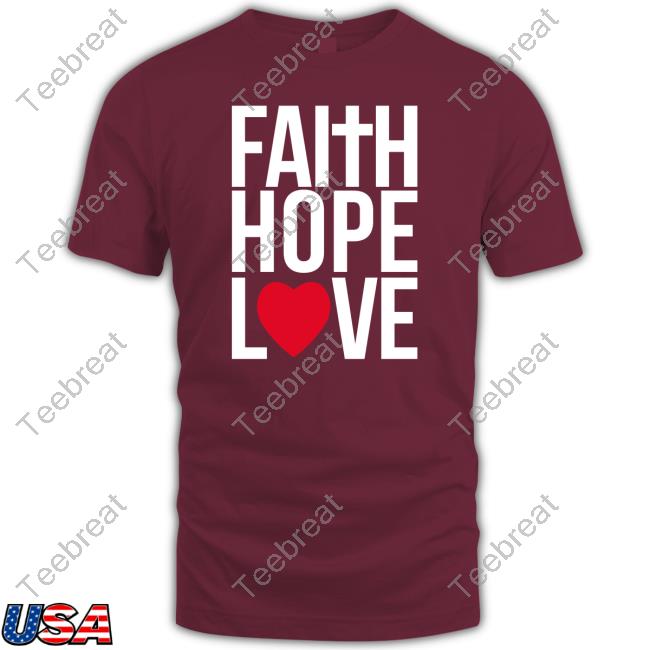 Officer Tatum Faith Hope Love T Shirt