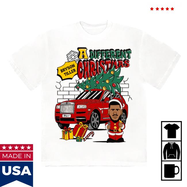 Official Bryson Tiller Merch Store Trapsoul A Different Christmas Attractive Shirt Bryson Tiller Clothing Shop Trap Soul