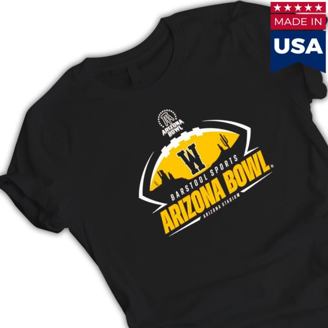 Official Wyoming Cowboys 2022 Barstool Sports Arizona Bowl TShirts