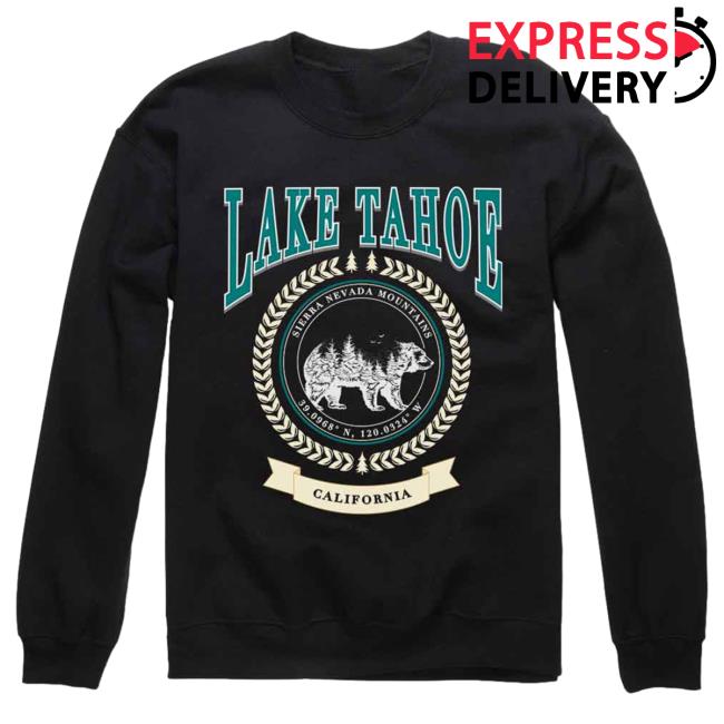 Official Tillys Merch Store Shop Lake Tahoe Sierra Nevada Bear Unisex Sweaters Tillys Apparel Clothing