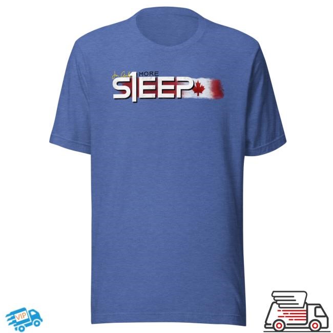 Official Jon Anik One More Sleep Jon Anik Canada Light Top Shirt