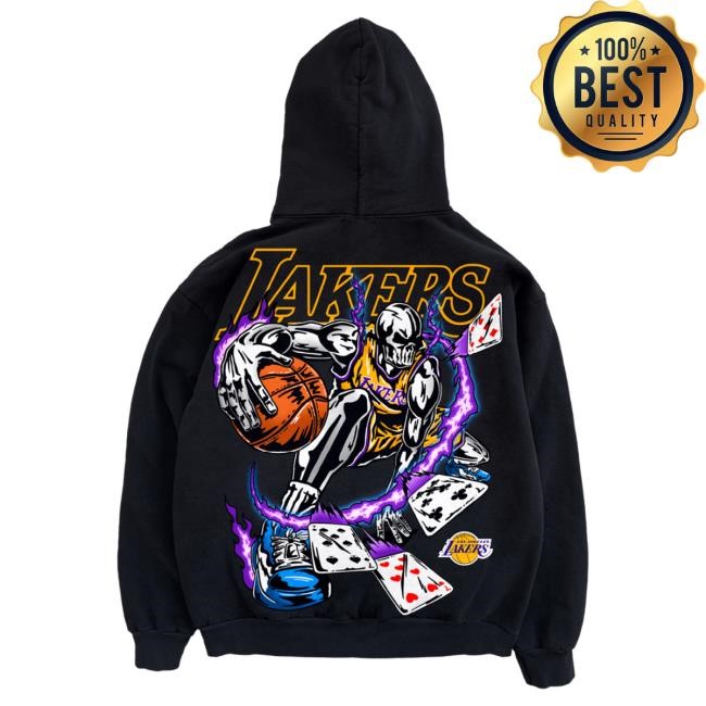 Lakers Crossover Hood - Black | Warren Lotas Official NBA