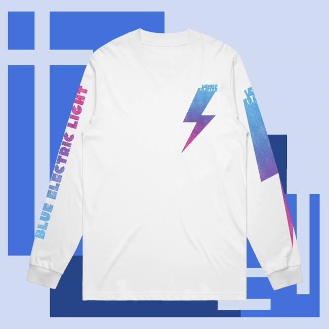Lenny Kravitz Blue Bolt L/S Lenny Kravitz Store Merch