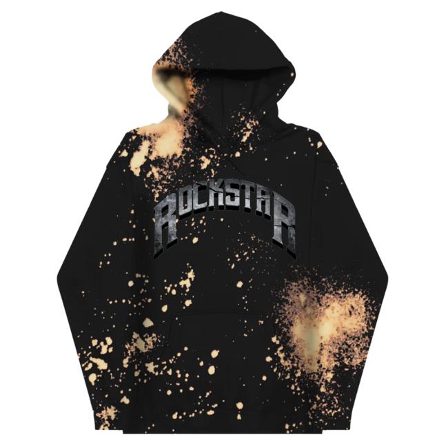 Official Dababy Merch Lambo Bleached Rockstar Crewneck Sweatshirt