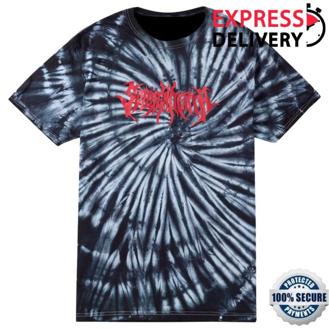 Official Svdden Death Merch Svdden Death White And Black Tie Dye Svdden Attractive Shirt SvddenDeath