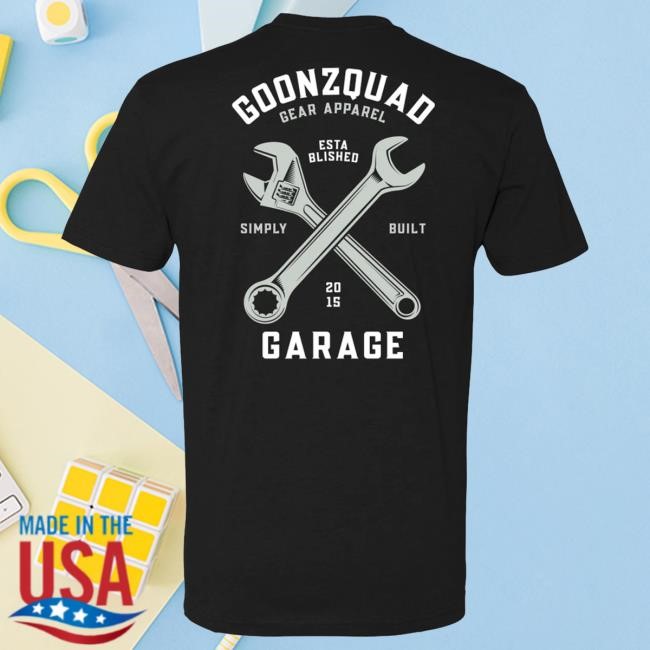 Official Goonzquad Wrench Black Tees