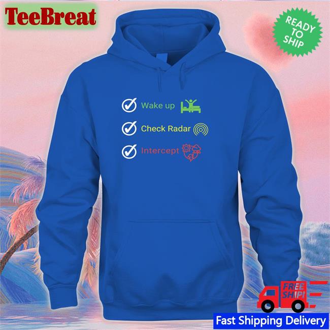 Wake Up Check Radar Intercept Sweatshirt Vince Waelti