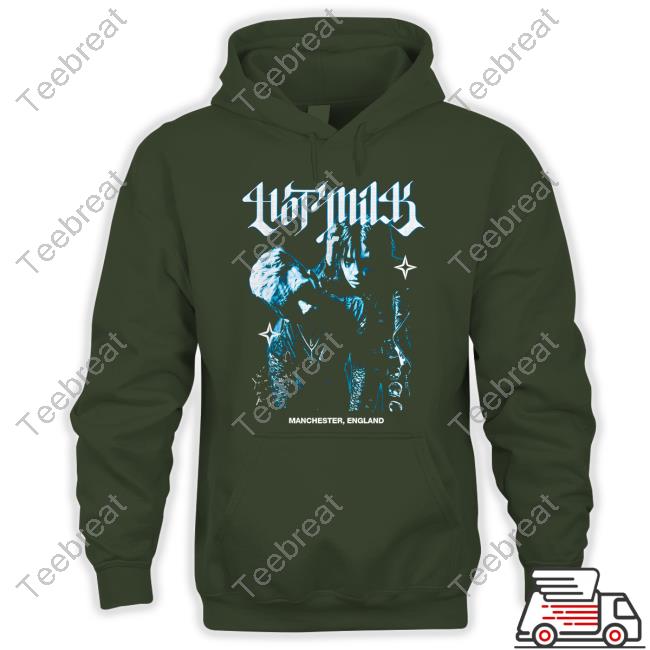 Hot Milk Blue Steel Glow Crewneck Sweatshirt