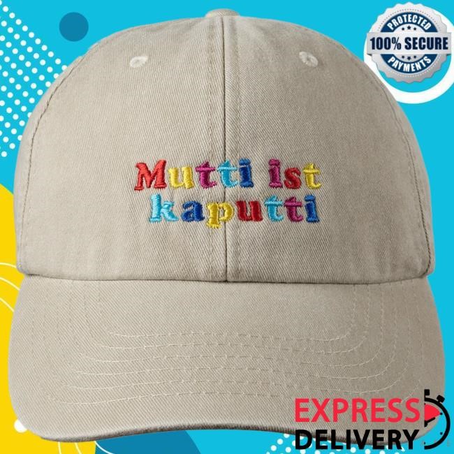 Mutti Ist Kaputti Cap Hazel Brugger Merch