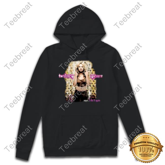 Britney Spears Oops I Did It Again Tour Shirt