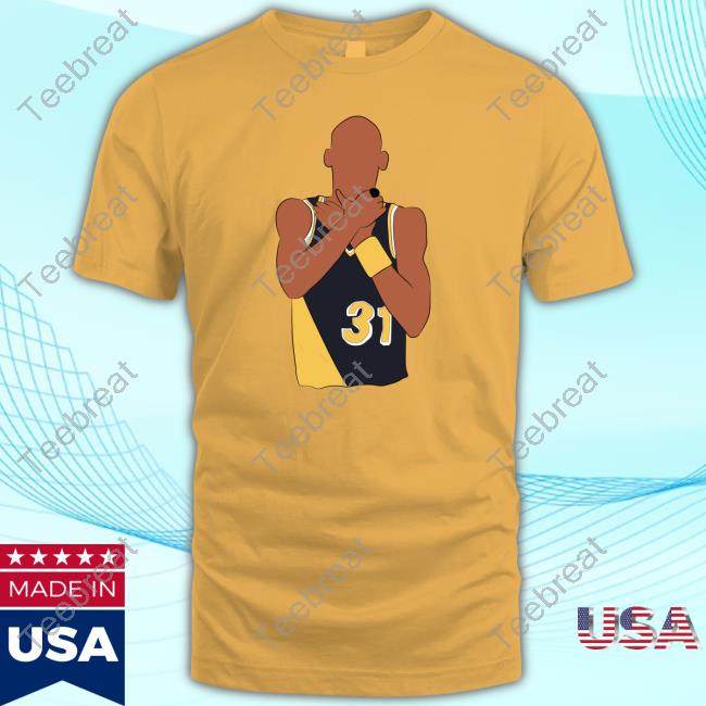 Candace Park | Reggie Miller Yellow Tshirt