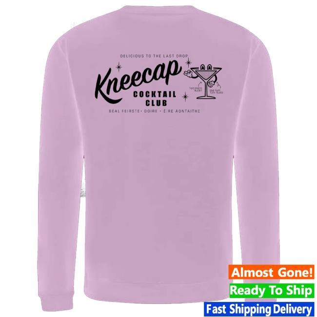 Kneecap Cocktail Sweatshirt Graphic Official Tour Piece