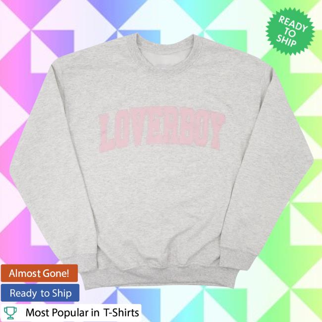 Loverboy Merch The University Xoxo Edition - Sport Grey Sweatshirt