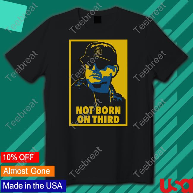 Barstool U Not Born On Third Hooded Sweatshirt Barstoolsports
