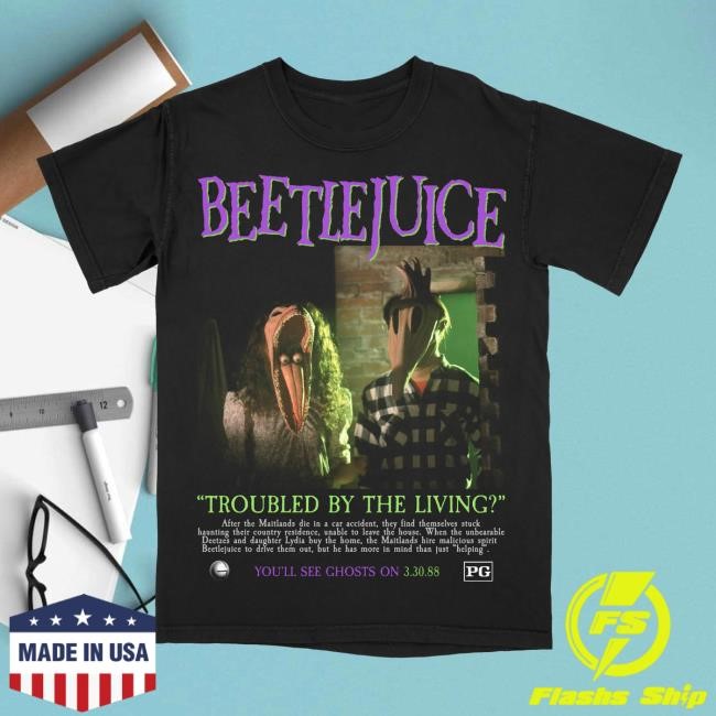 Beetlejuice • The Maitlands (Synopsis Edition) Short Sleeve Shirt – Graveyard Goods Merch Store