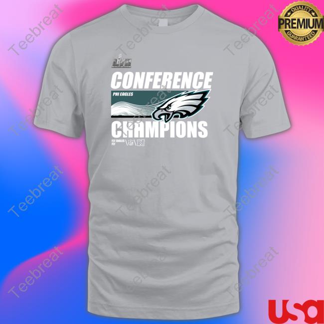 Official Philadelphia Eagles Conference Champions Tee Shirts