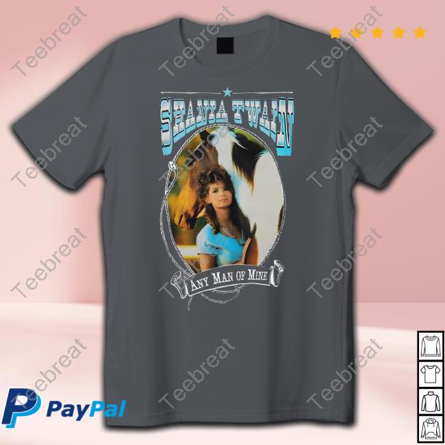 Official Free People Merch Daydreamer Shania Twain Any Man Of Mine Tee