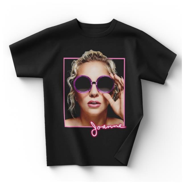 Joanne Sunglasses Photo Tee Lady Gaga Merch Shop