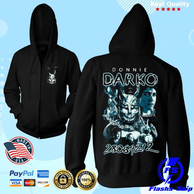 Official Cavity Colors Donnie Darko - Zip Up Pullover Sweatshirt (Leftovers)