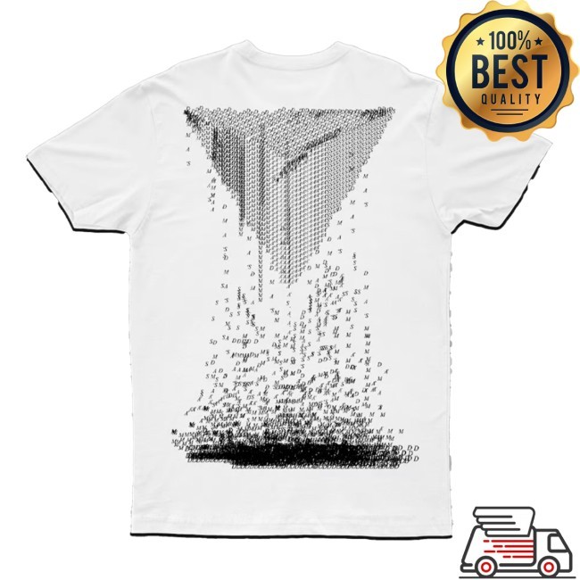 DMA'S Crumbling Logo White Tee Shirt DMA'S Merch Store