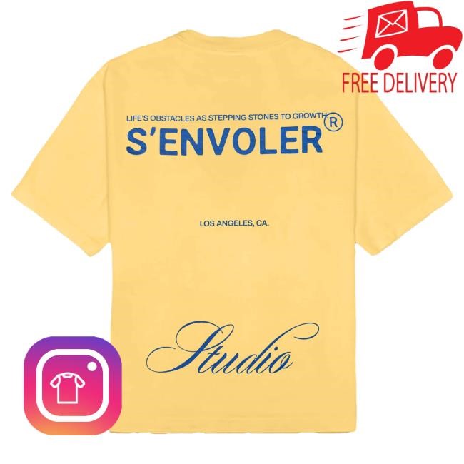 Official Senvoler Store Shop Senvoler Studio S'envoler Signature Hot Shirt