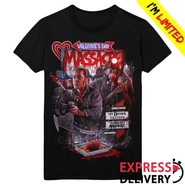 Gutter Garbs Valentine’s Day Massacre Double Feature Tees | Official Merch