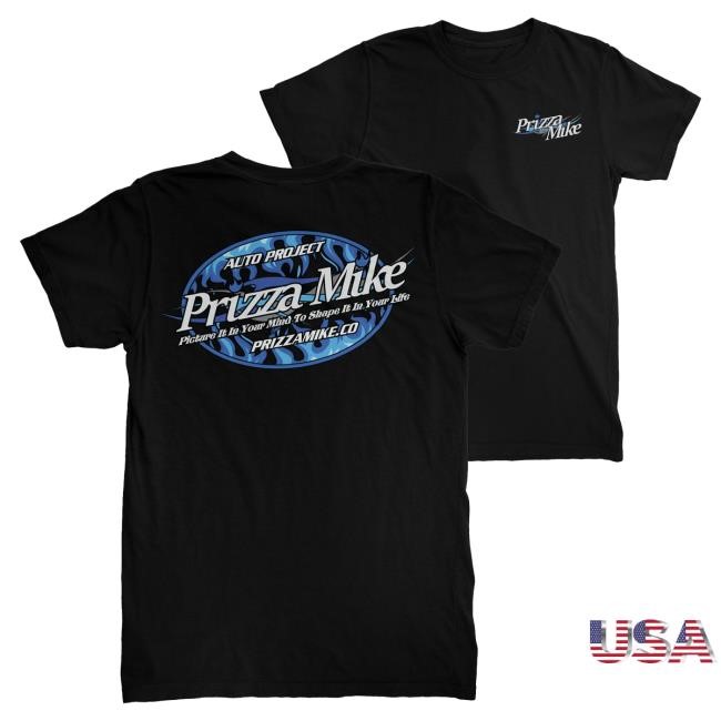 Official PrizzaMike Merch Surfs Up! Black Hoodies