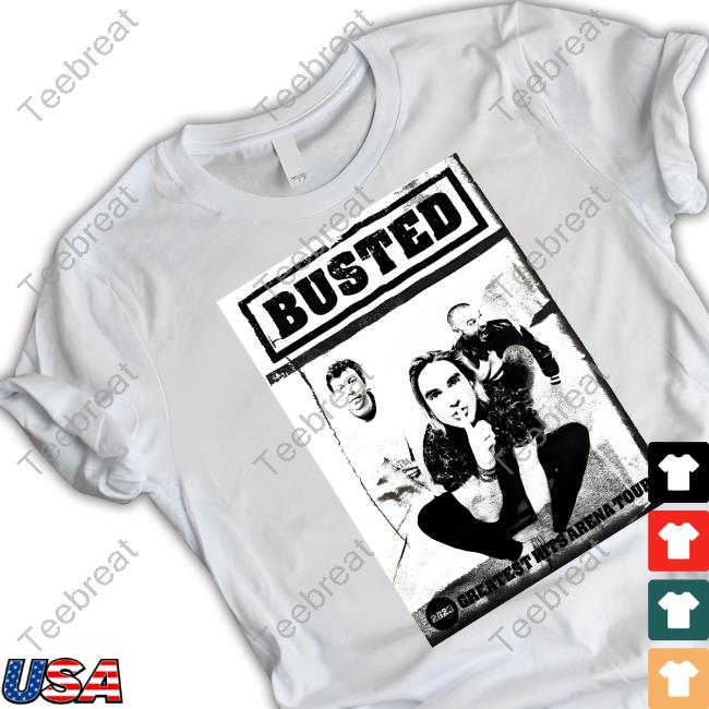 Busted 2023 Tour Greatest Hits Arena Tour Tee
