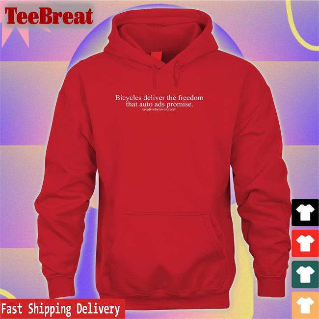 Bicycles Deliver The Freedom That Auto Ads Promise T Shirt Joe Cutrufo