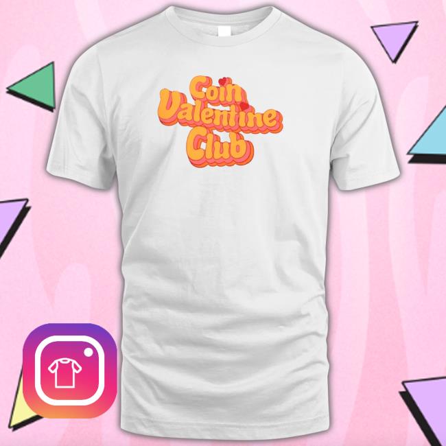 Official Coin merch coin Valentine club Hooded Sweatshirt