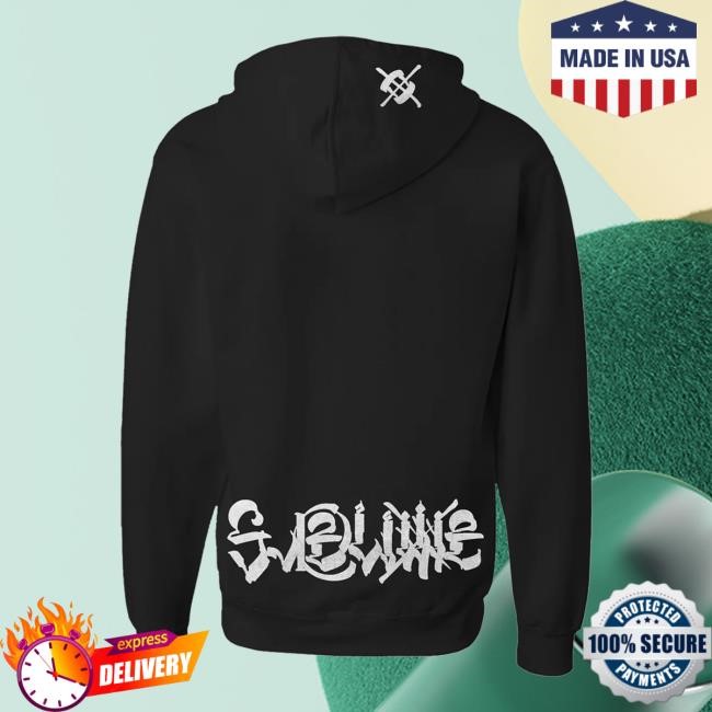 Sublime Official Website Sublime x Chaz Sweatshirt Hoodie - Black