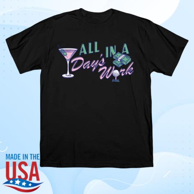 Cass Holland Merch All In A Days Work Black Long Sleeve T Shirt