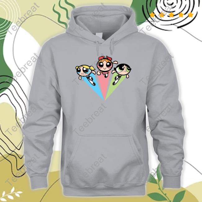 Powerpuff Girls Merch The Trio Long Sleeve Shirt