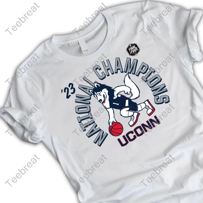NCAA Merch Uconn Huskies 2023 National Champions Shirt