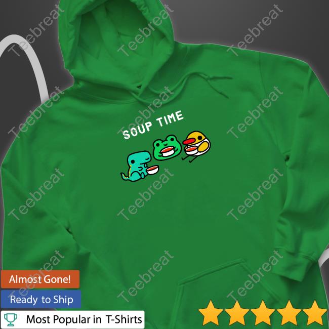 Official Greb Comics Merch Grebcomics Soup Time Hoodie