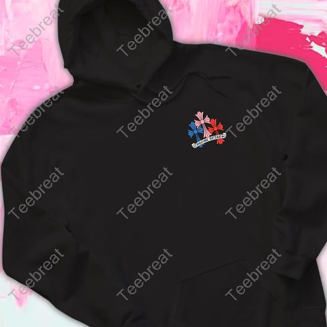 Official Chrome Hearts Multi Color Cross Hoodie