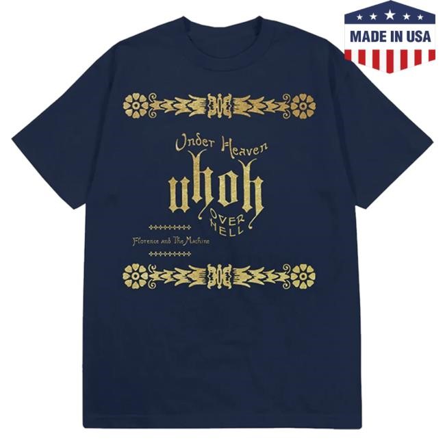 Official Florence & The Machine Under Heaven Over Hell Top Shirt