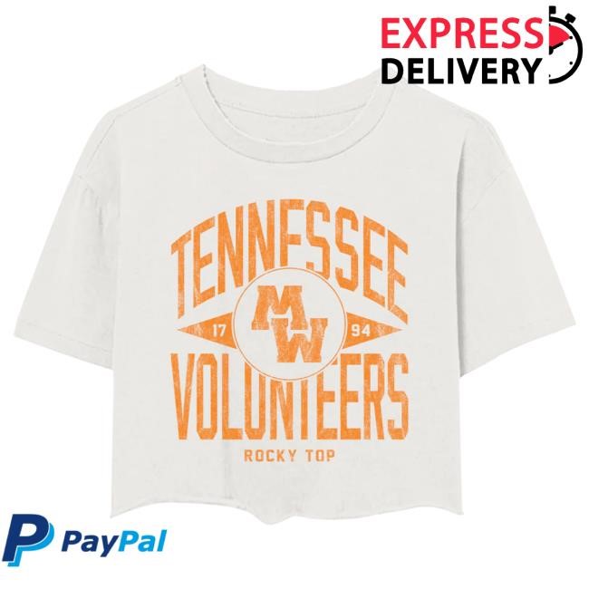 Official Morgan Wallen Merch Store Shop Morgan Wallen x UT Rocky Top Crop T Shirt MorganWallen