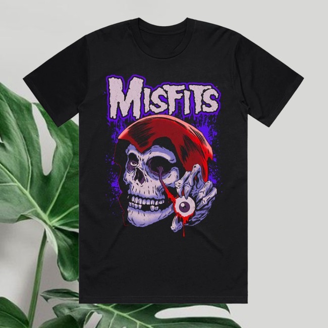 Misfits Evil Eye Fiend A.D. Black Shirt Misfits Clothing Store