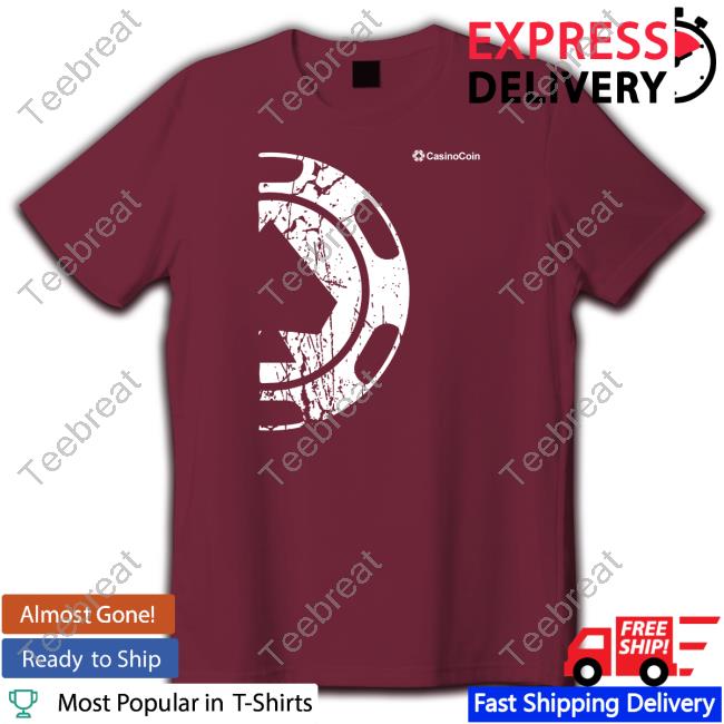 Xrpl Merch CasinoCoin Grunge Tee