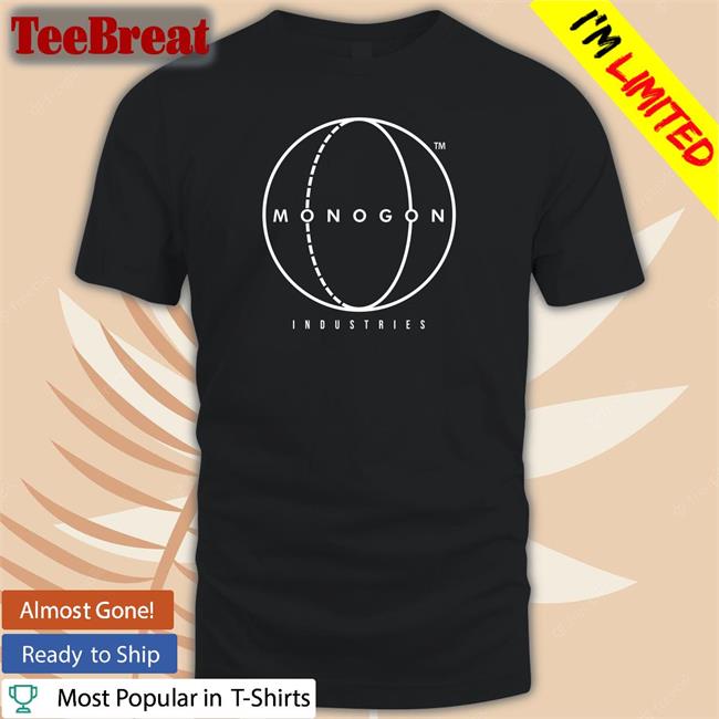 Monogon Black Long Sleeve Tee Shirt Crowdmade Merch