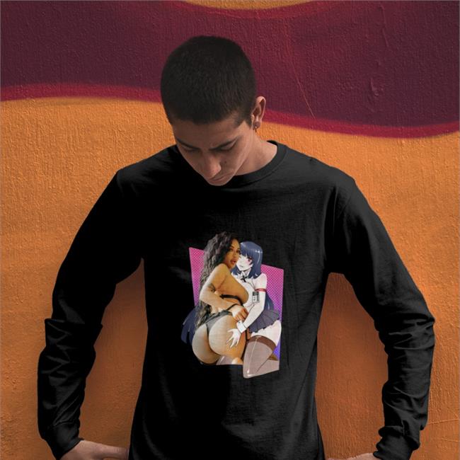 Yumeko X Ashley Black Tee