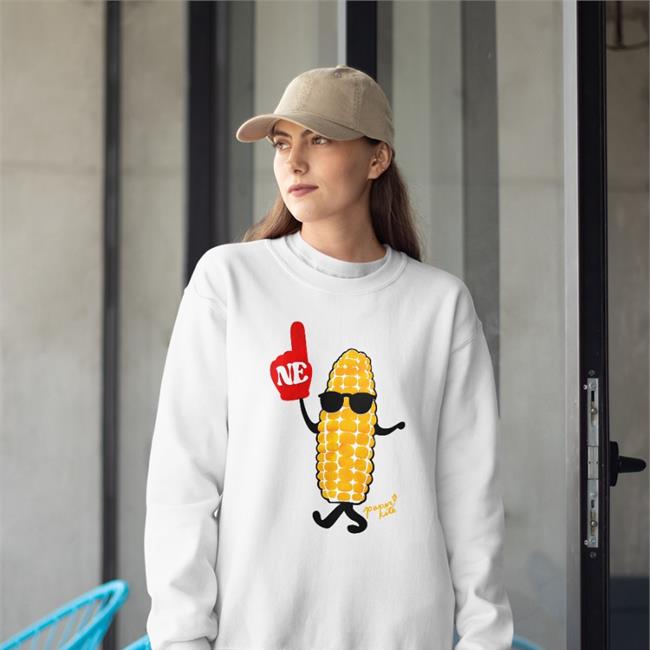 Paper Kite Shop Paper Kite Corn Onesie Long Sleeve Tee Husker Volleyball