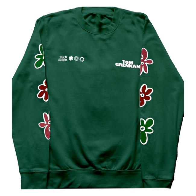 Tom Grennan What Ifs & Maybes Green Sweatshirt