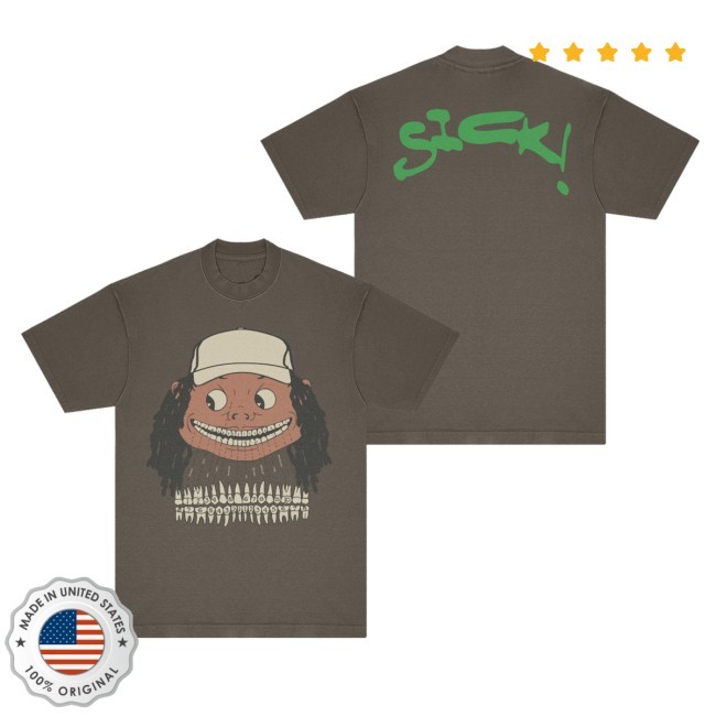 SICK! Teeth T Shirt Earl Sweatshirt Official Store